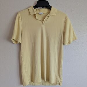 Calvin Klein Light Yellow Polo Shirt